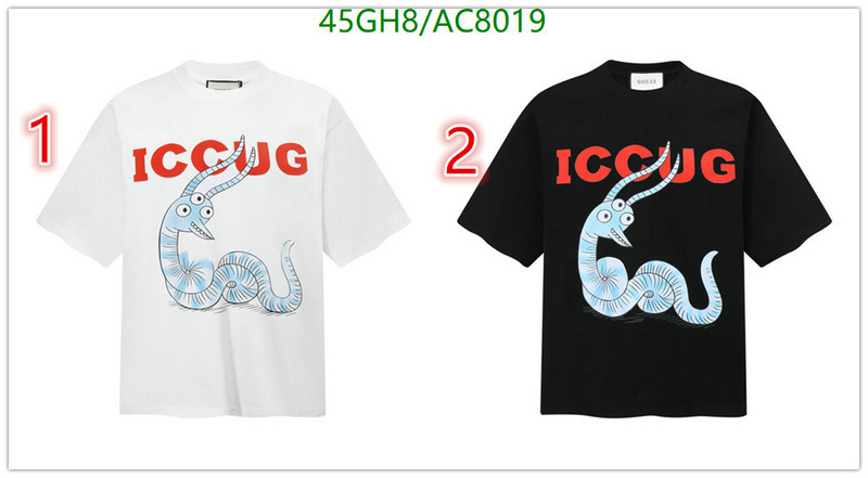 Gucci-Clothing Code: AC8019 $: 45USD