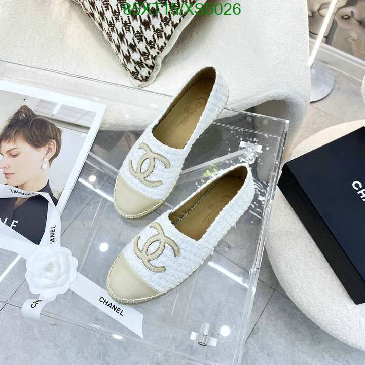 Chanel-Women Shoes Code: XS5026 $: 85USD