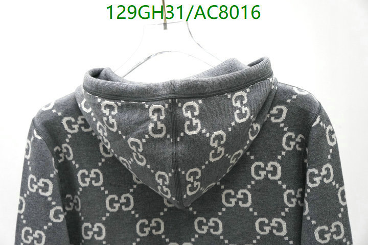 Gucci-Clothing Code: AC8016 $: 129USD