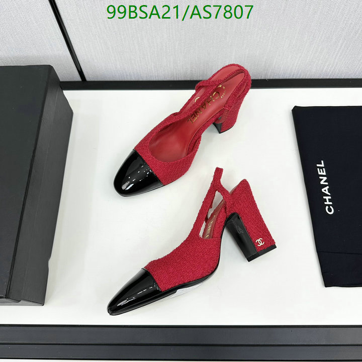 Chanel-Women Shoes Code: AS7807 $: 99USD