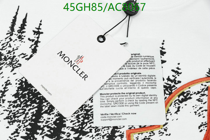 Moncler-Clothing Code: AC8067 $: 45USD