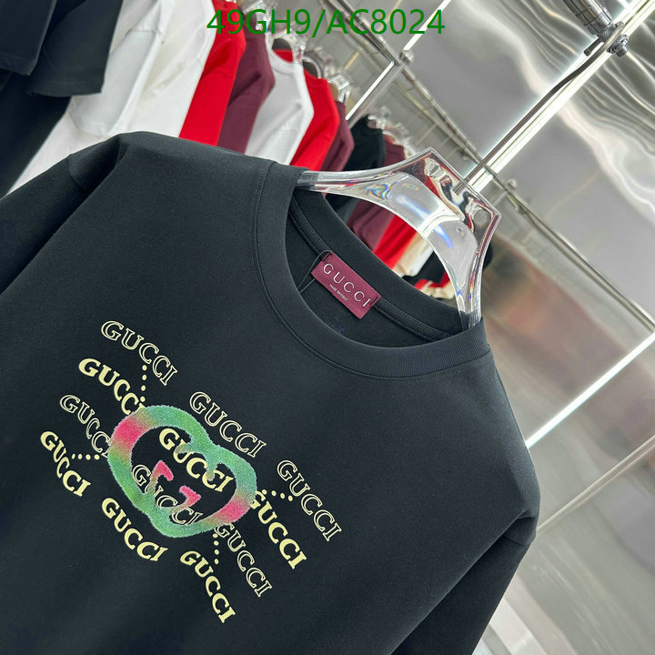 Gucci-Clothing Code: AC8024 $: 49USD