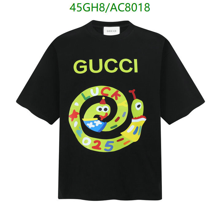 Gucci-Clothing Code: AC8018 $: 45USD