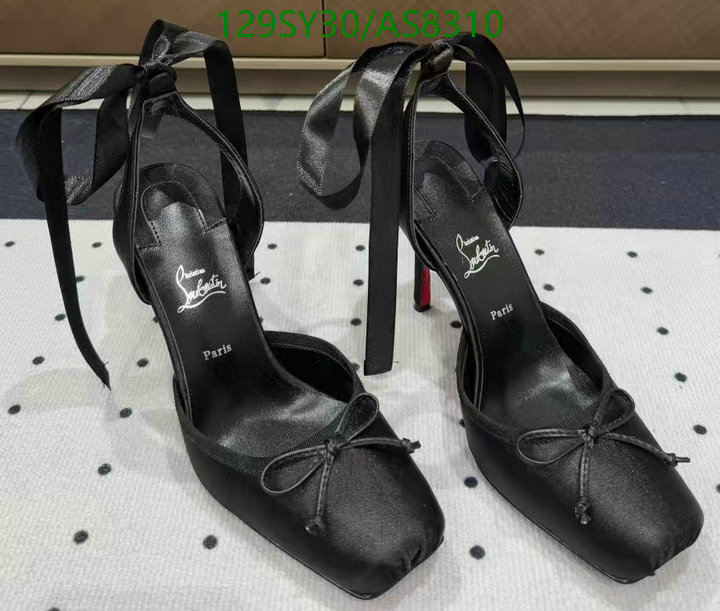 Christian Louboutin-Women Shoes Code: AS8310 $: 129USD