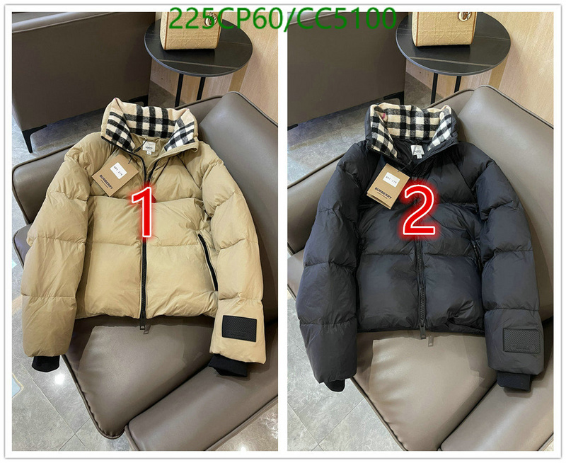 Burberry-Down jacket Women Code: CC5100 $: 225USD