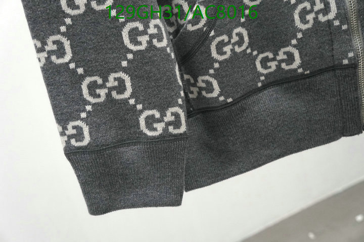 Gucci-Clothing Code: AC8016 $: 129USD