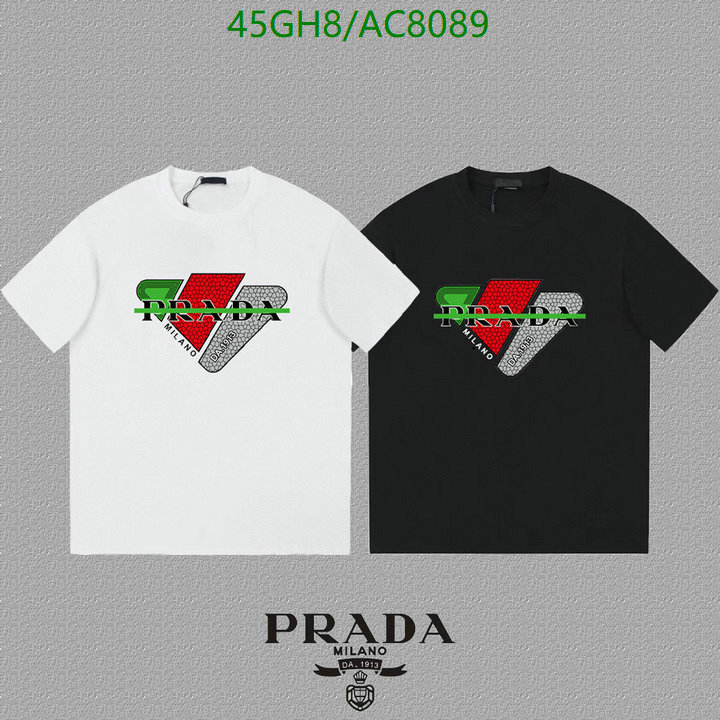 Prada-Clothing Code: AC8089 $: 45USD