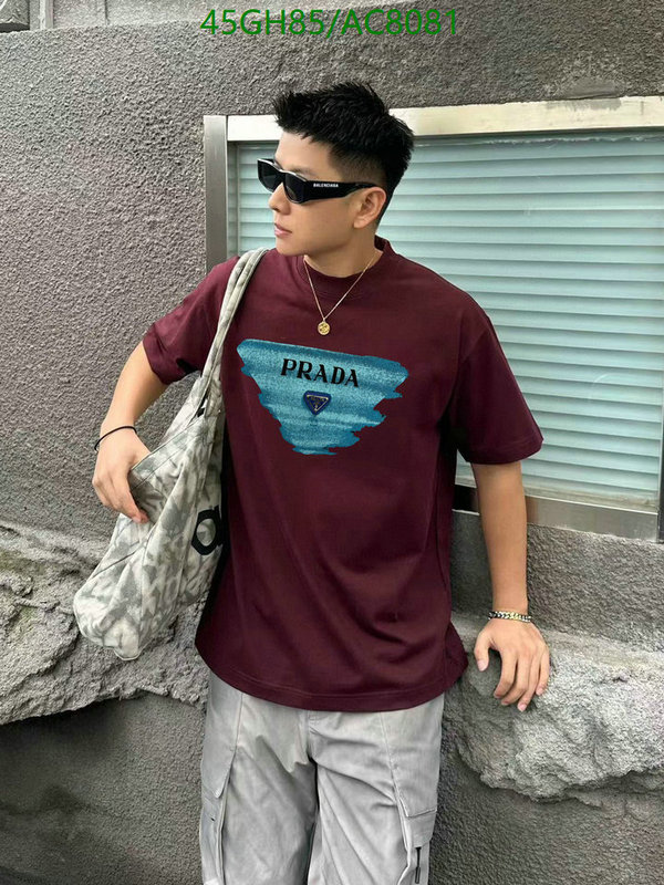 Prada-Clothing Code: AC8081 $: 45USD