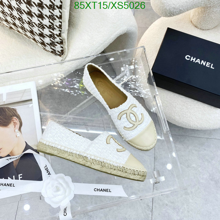 Chanel-Women Shoes Code: XS5026 $: 85USD