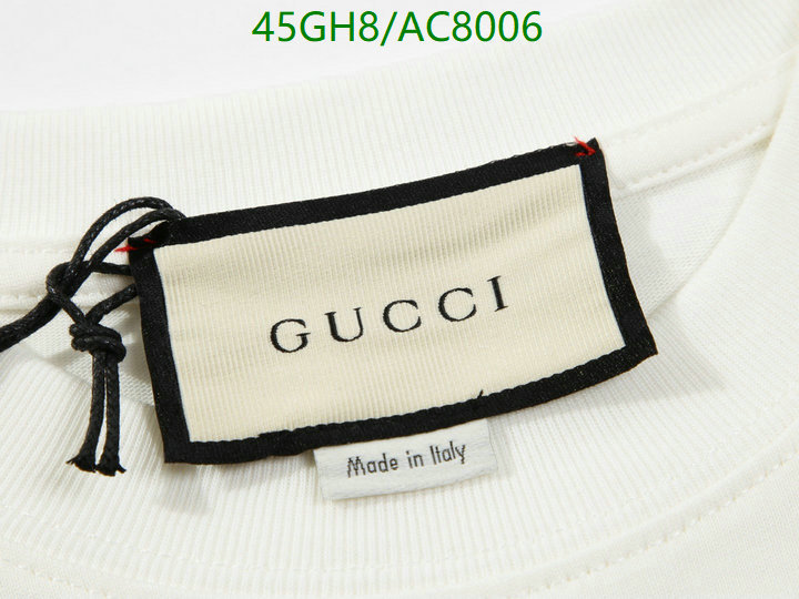 Gucci-Clothing Code: AC8006 $: 45USD