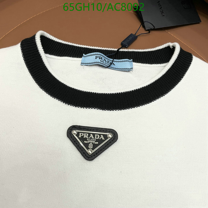 Prada-Clothing Code: AC8092 $: 65USD