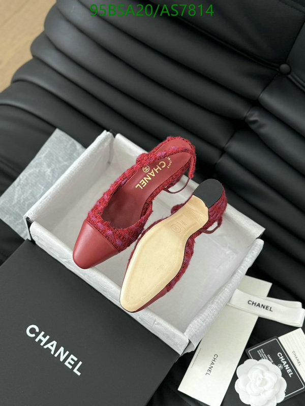 Chanel-Women Shoes Code: AS7814 $: 95USD