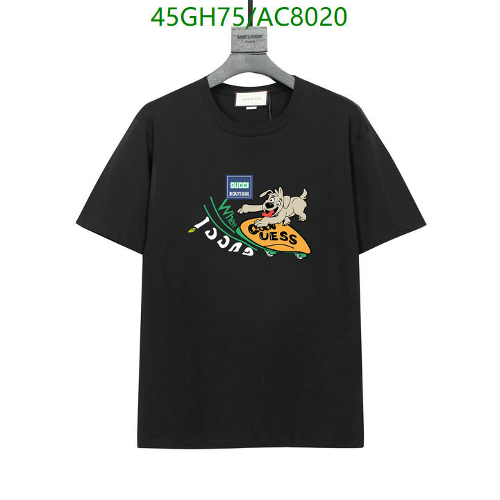 Gucci-Clothing Code: AC8020 $: 45USD