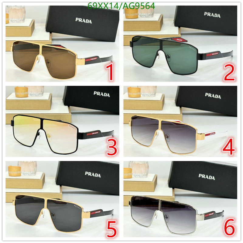 Prada-Glasses Code: AG9564 $: 69USD