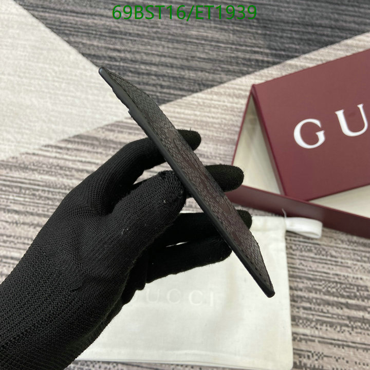 Gucci-Wallet Mirror Quality Code: ET1939 $: 69USD