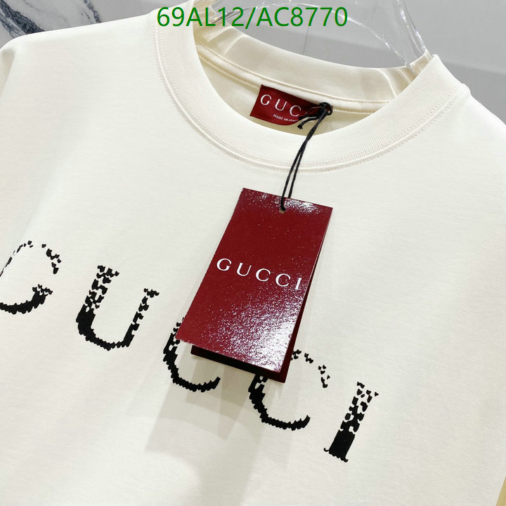 Gucci-Clothing Code: AC8770 $: 69USD