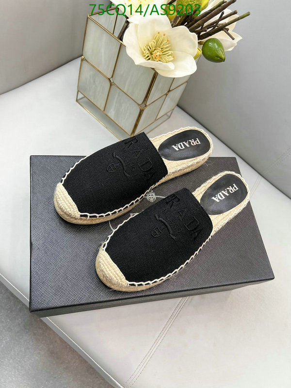 Prada-Women Shoes Code: AS9203 $: 75USD