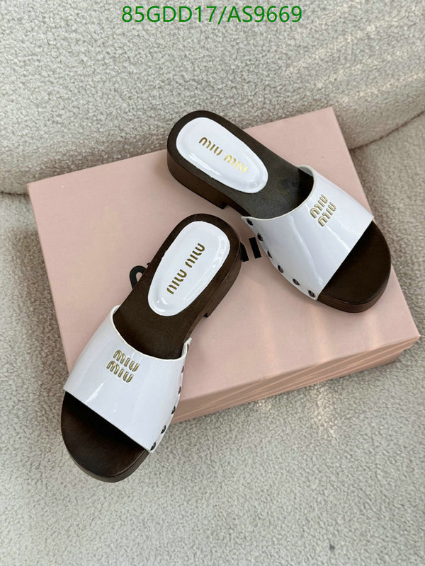 Miu Miu-Women Shoes Code: AS9669 $: 85USD
