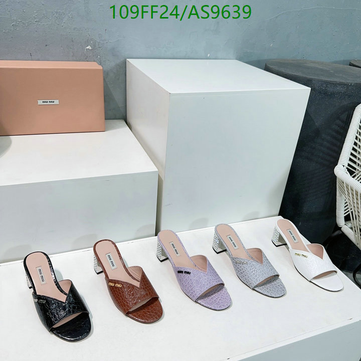 Miu Miu-Women Shoes Code: AS9639 $: 109USD