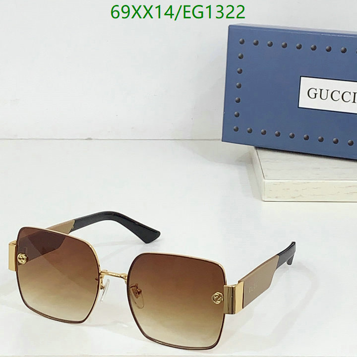 Gucci-Glasses Code: EG1322 $: 69USD