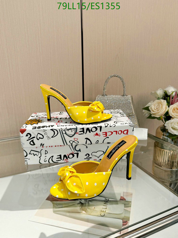 D&G-Women Shoes Code: ES1355 $: 79USD