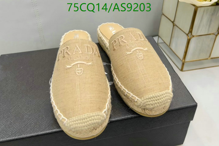 Prada-Women Shoes Code: AS9203 $: 75USD