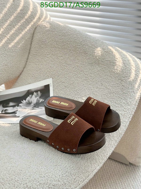 Miu Miu-Women Shoes Code: AS9669 $: 85USD