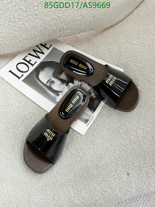 Miu Miu-Women Shoes Code: AS9669 $: 85USD