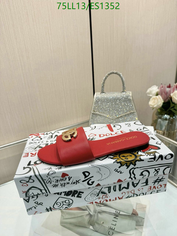 D&G-Women Shoes Code: ES1352 $: 75USD