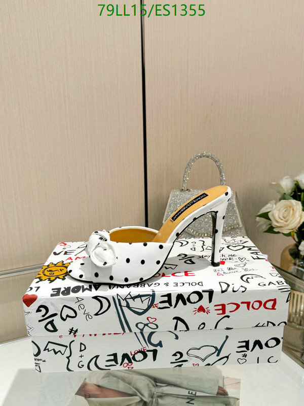 D&G-Women Shoes Code: ES1355 $: 79USD