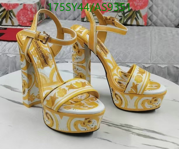 D&G-Women Shoes Code: AS9351 $: 175USD