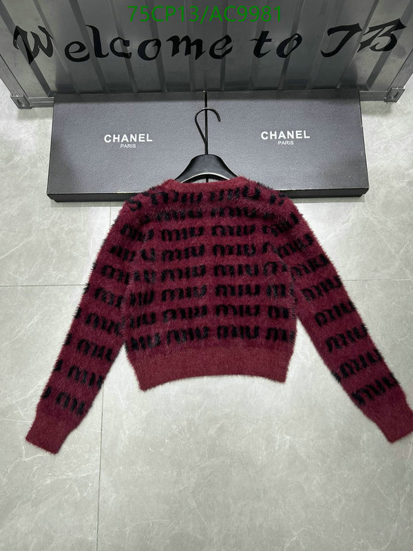 MIUMIU-Clothing Code: AC9981 $: 75USD