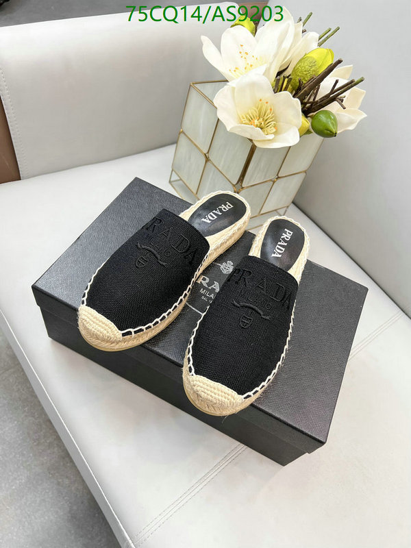 Prada-Women Shoes Code: AS9203 $: 75USD