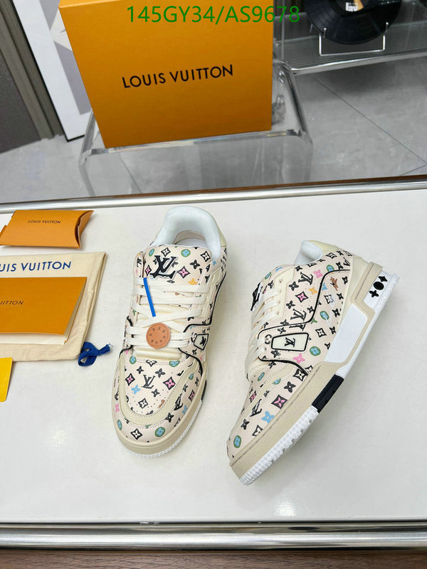 LV-Women Shoes Code: AS9678 $: 145USD