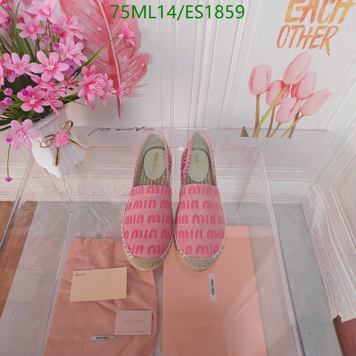 Miu Miu-Women Shoes Code: ES1859 $: 75USD