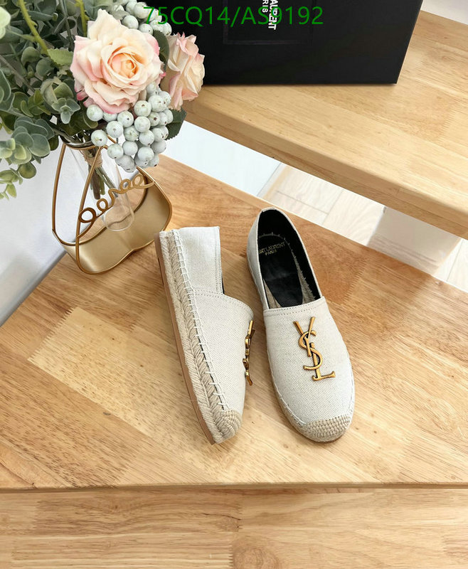 YSL-Women Shoes Code: AS9192 $: 75USD