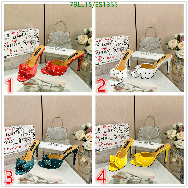 D&G-Women Shoes Code: ES1355 $: 79USD