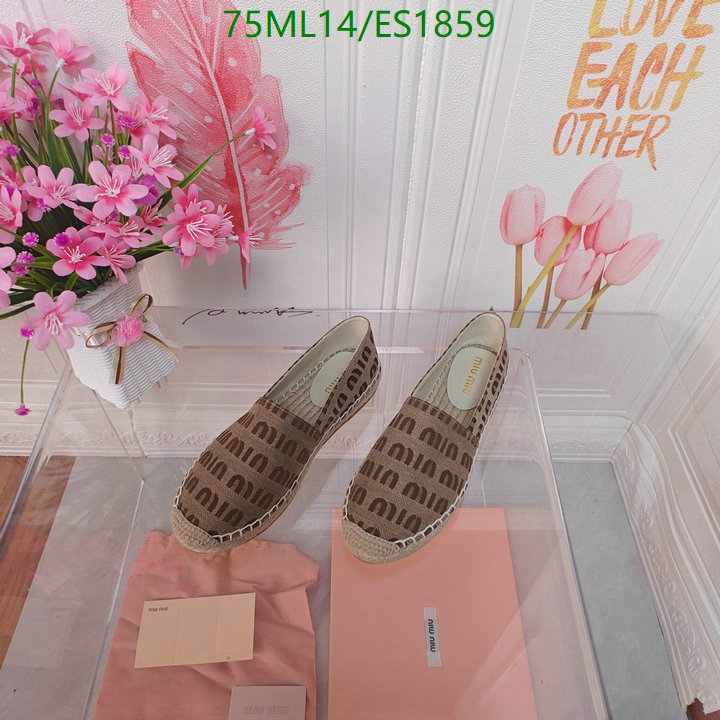 Miu Miu-Women Shoes Code: ES1859 $: 75USD