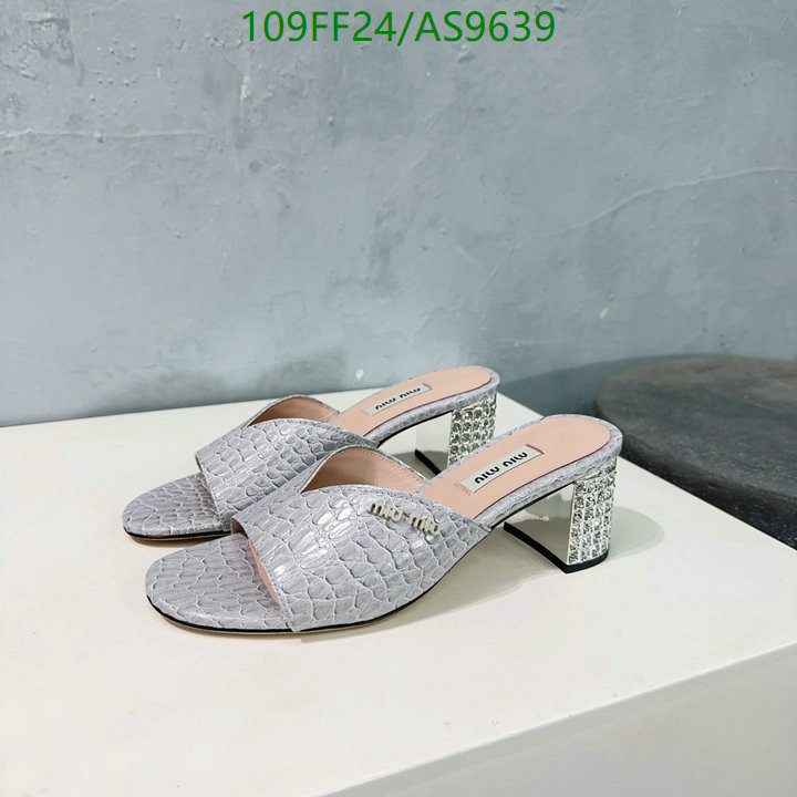 Miu Miu-Women Shoes Code: AS9639 $: 109USD