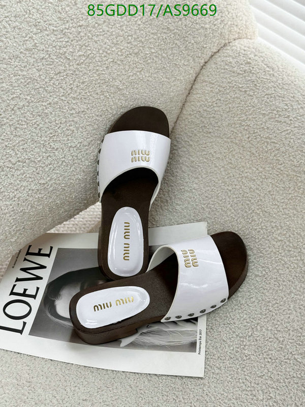 Miu Miu-Women Shoes Code: AS9669 $: 85USD