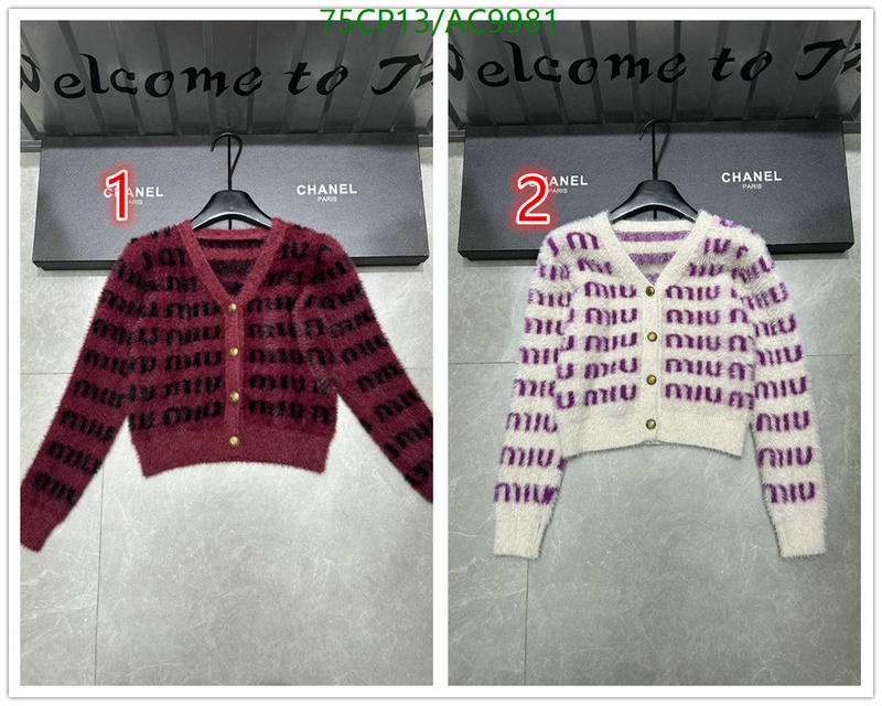 MIUMIU-Clothing Code: AC9981 $: 75USD