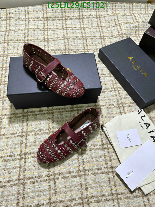 ALAIA-Women Shoes Code: ES1021 $: 125USD