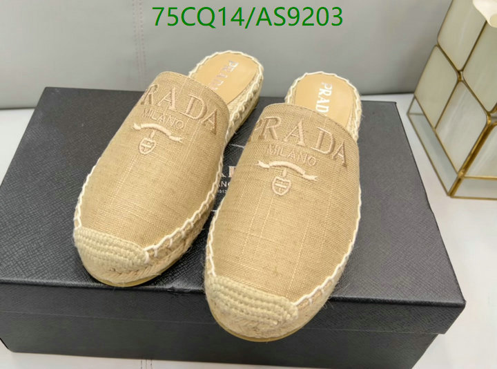 Prada-Women Shoes Code: AS9203 $: 75USD