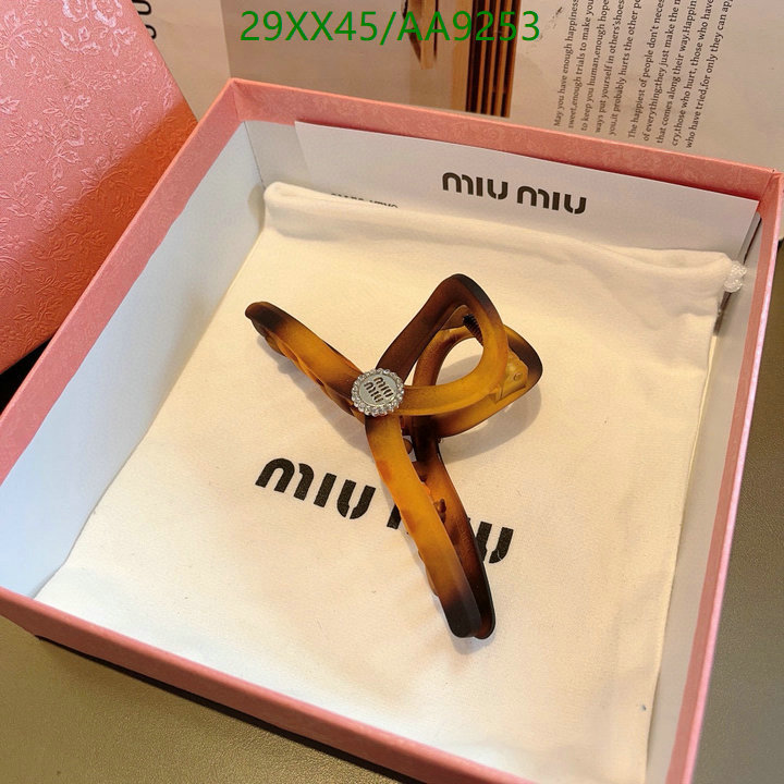 MIU MIU-Headband Code: AA9253 $: 29USD