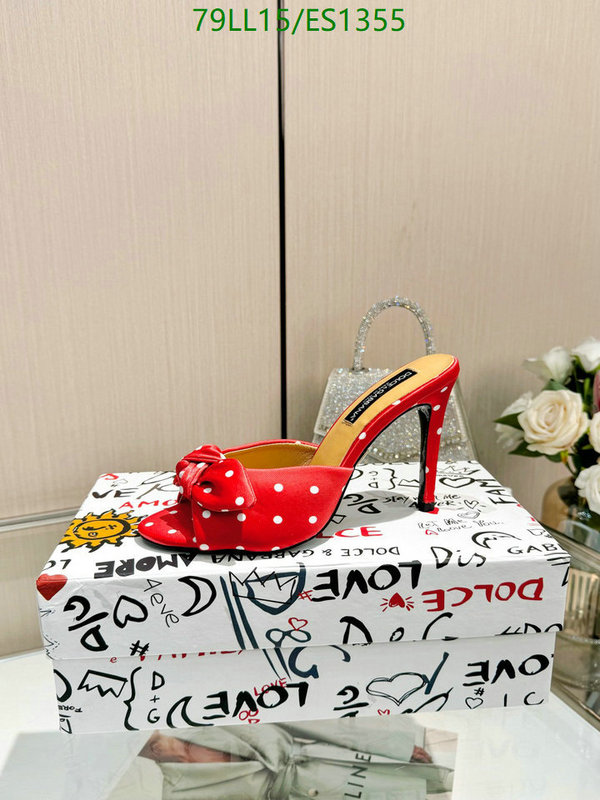 D&G-Women Shoes Code: ES1355 $: 79USD