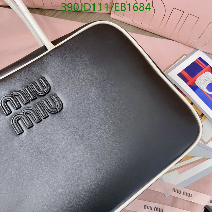 Miu Miu-Bag-Mirror Quality Code: EB1684 $: 390USD