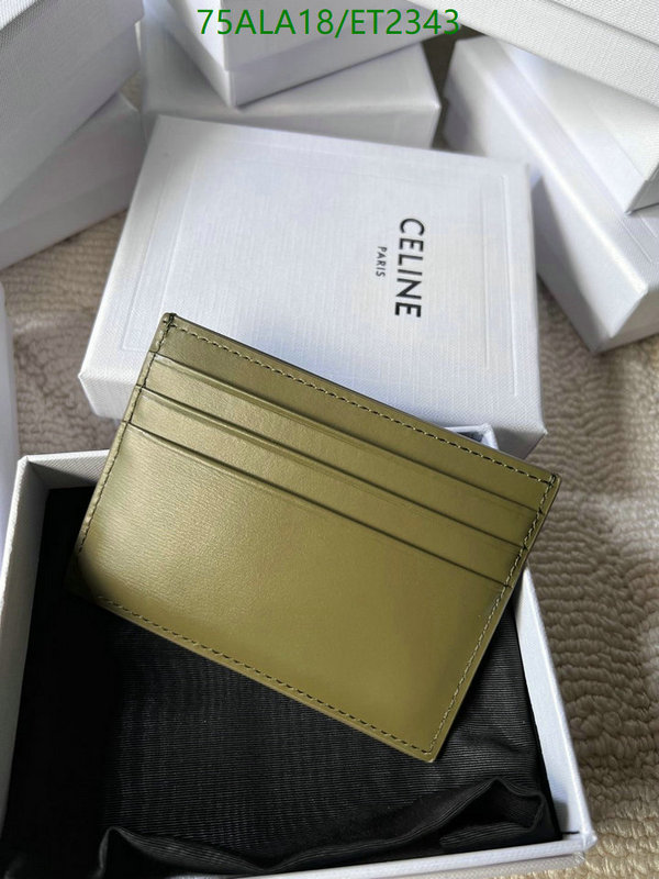 Celine-Wallet-Mirror Quality Code: ET2343 $: 75USD