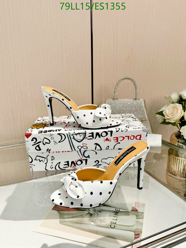 D&G-Women Shoes Code: ES1355 $: 79USD