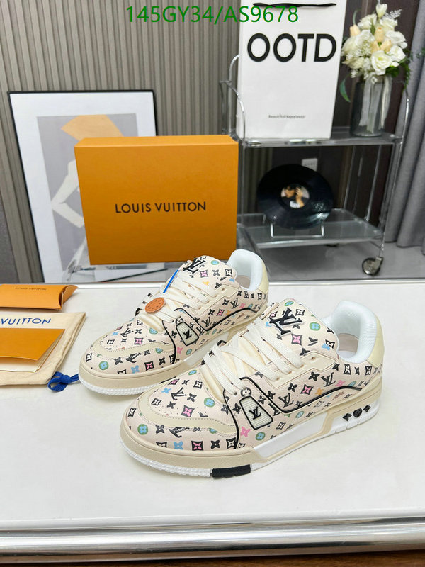 LV-Men shoes Code: AS9678 $: 145USD