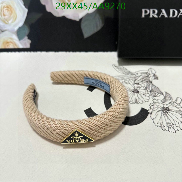 Prada-Headband Code: AA9270 $: 29USD